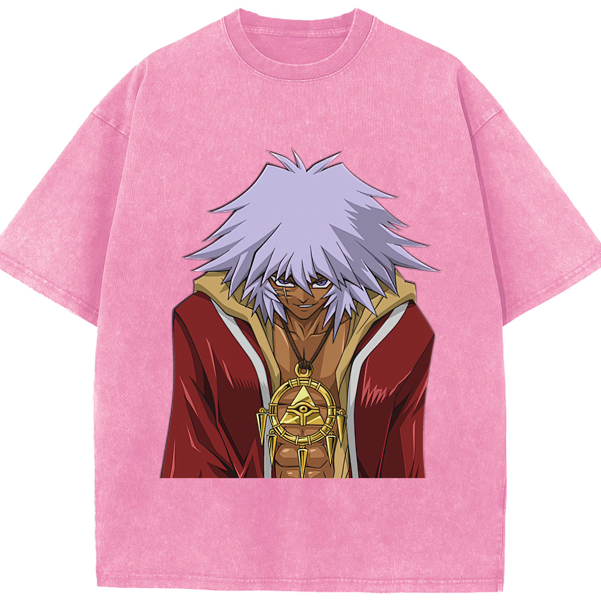 （画像用） 遊☆戯☆王 Yu-Gi-Oh! 綿100% ヴィンテージ風 半袖Tシャツ（フロントプリント）